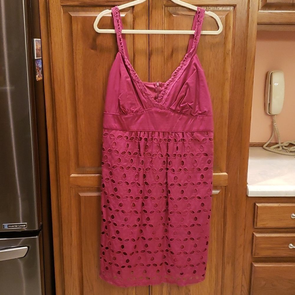 NWT! XL Halo Dress, Purple V-Neck with Narrow Straps